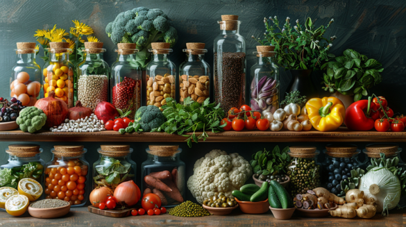 produkty spożywcze przy dnie moczanowej